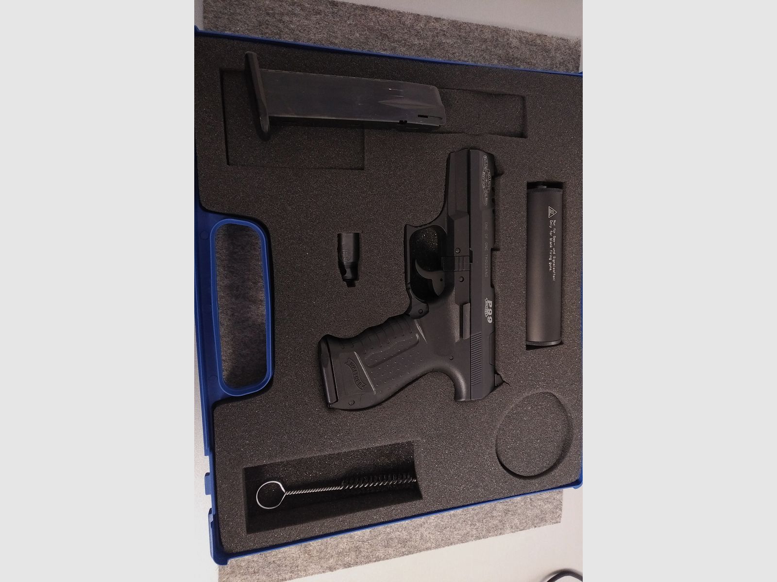 Walther 2006 P99 PAK Gas Signal 007 Special Operations PTB 762 James Bond limited Edition 0202/1000