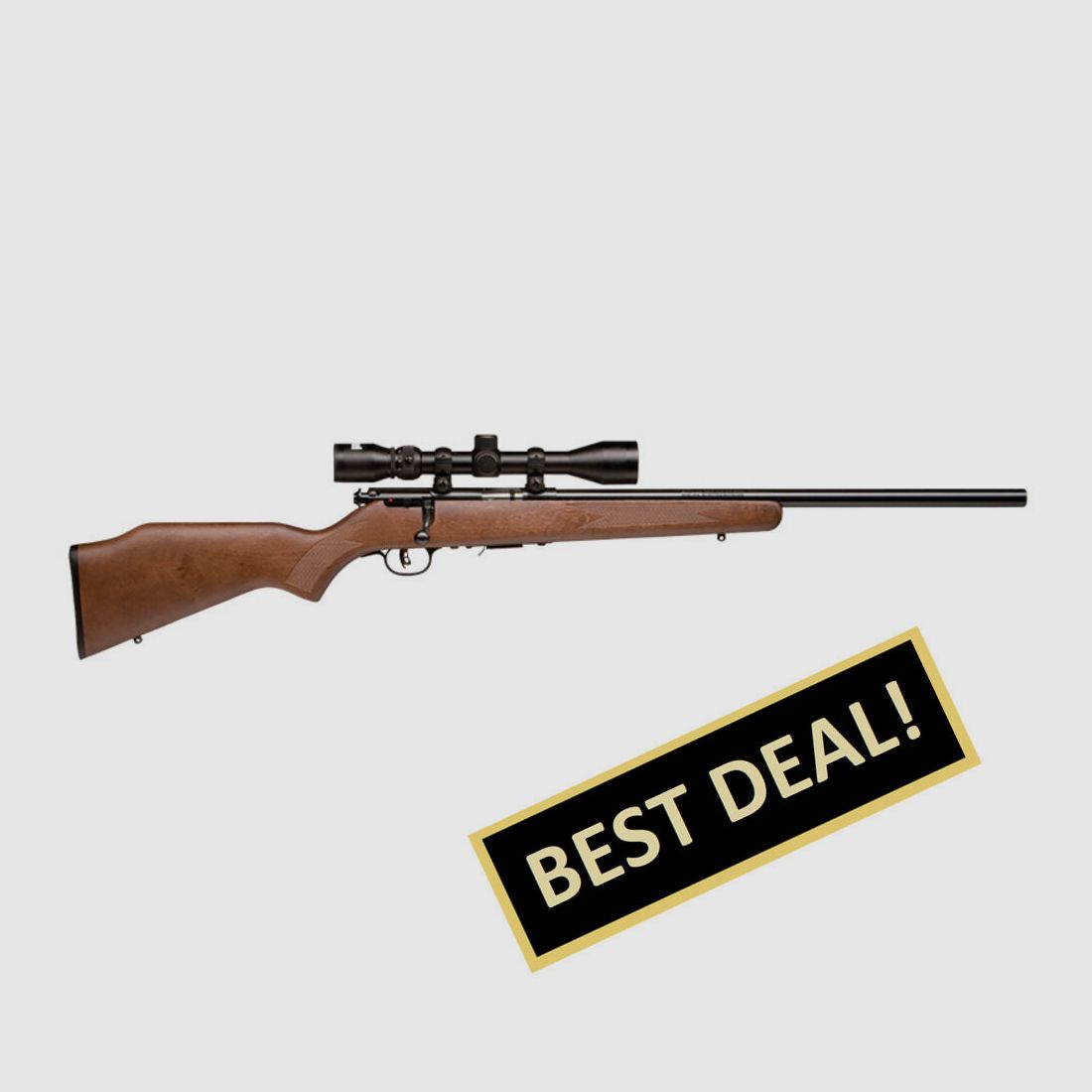 Savage 93R17 GVXP-SR .17 HMR 21"/53CM 1/2"-28 WITH 3-9X40 SCOPE