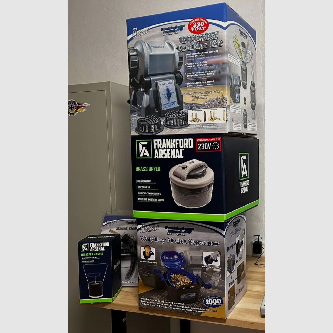 Tumbler, dryer etc. Das perfekte Kit für die perfekten Hülsen
