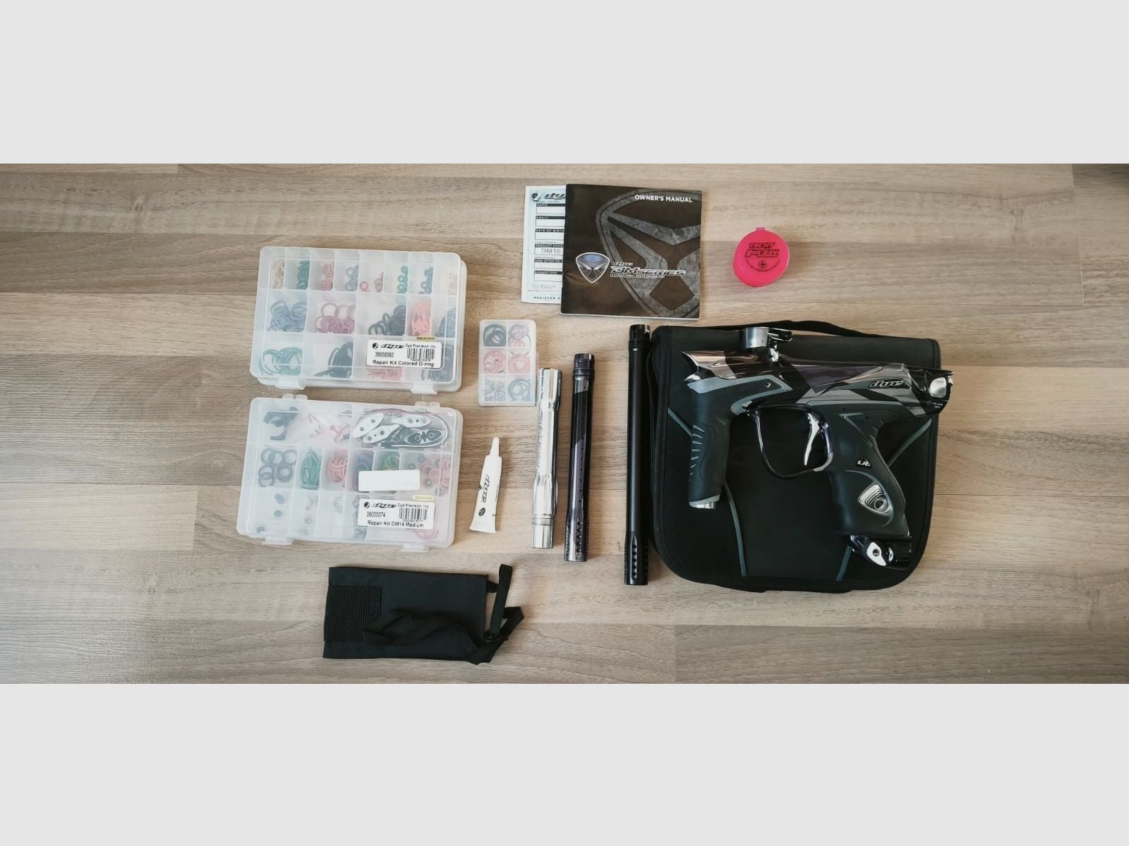 Dye DM15 Paintball Marker in the rare PGA Barracks Edition