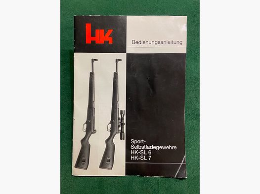 Hk Bedienungsanleitung für Modell SL6 / SL7