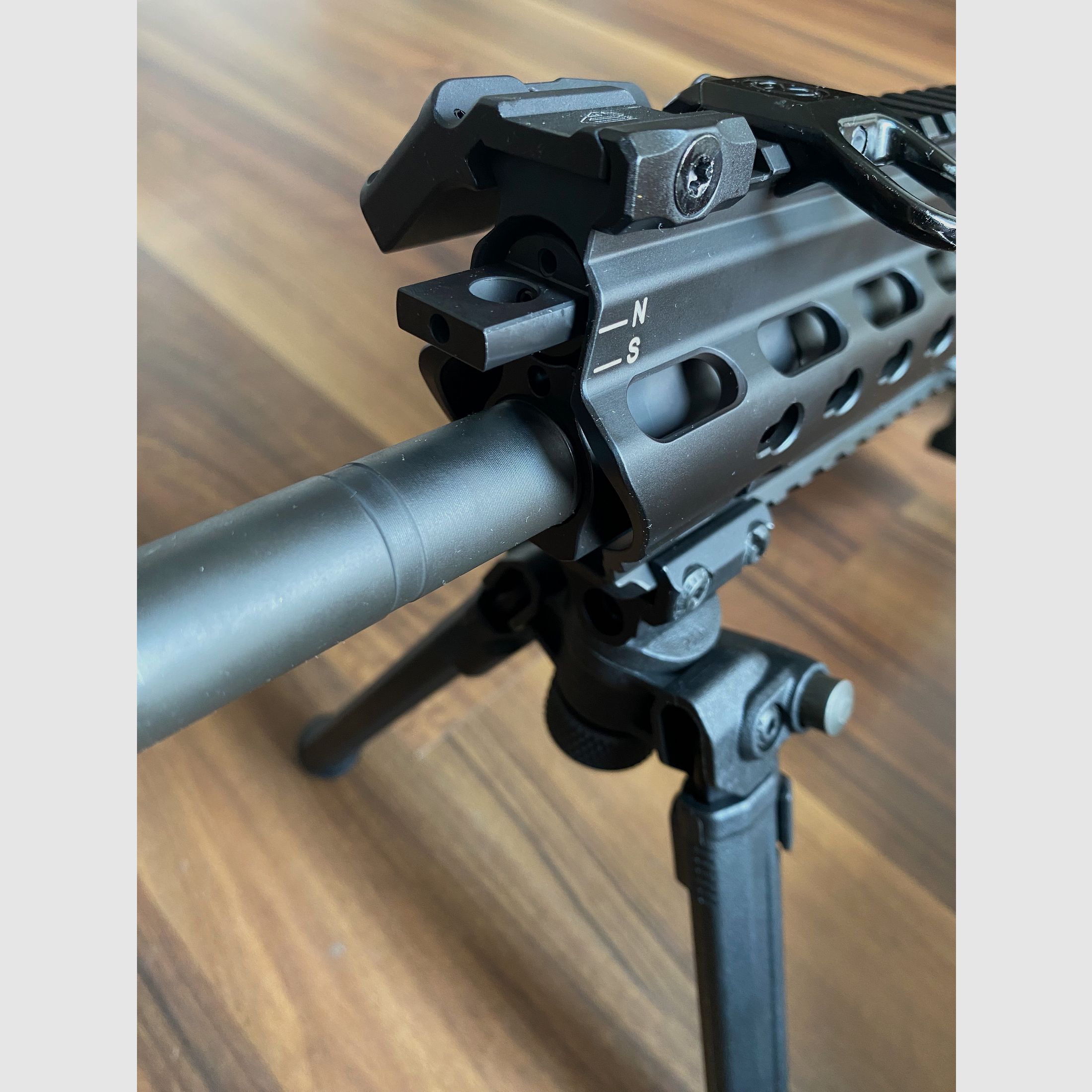 Hecker und Koch MR308 13 inch - complete package / scope / gas system from BURK as new