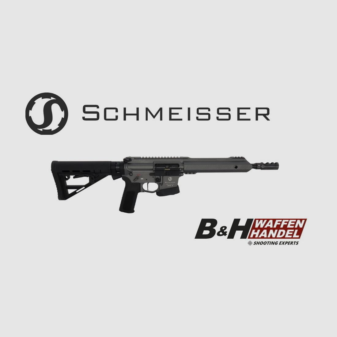 Schmeisser AR15-9 S4F Sport Dynamic PCC Grey
