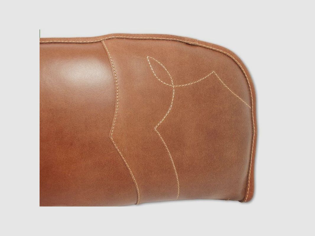 Funda para rifle con costuras decorativas. Marrón claro, imagen 7 de 7