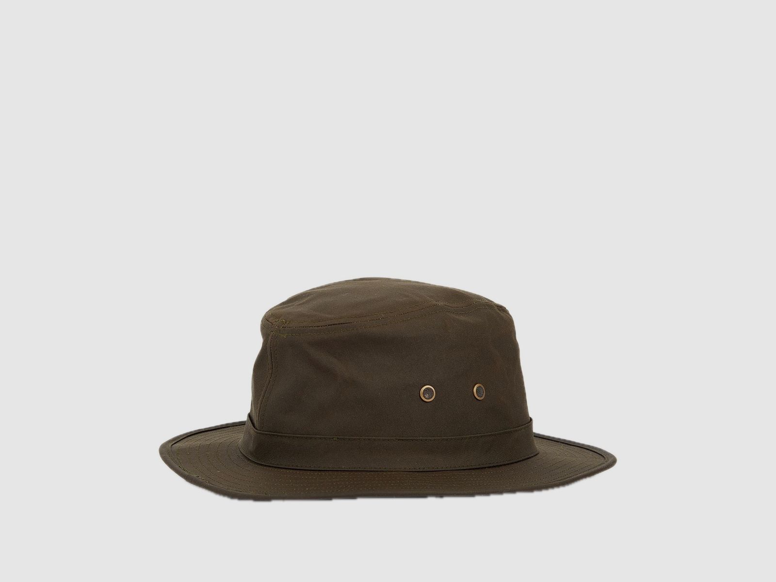 BARBOUR Dawson Wax Safari Hat Olive