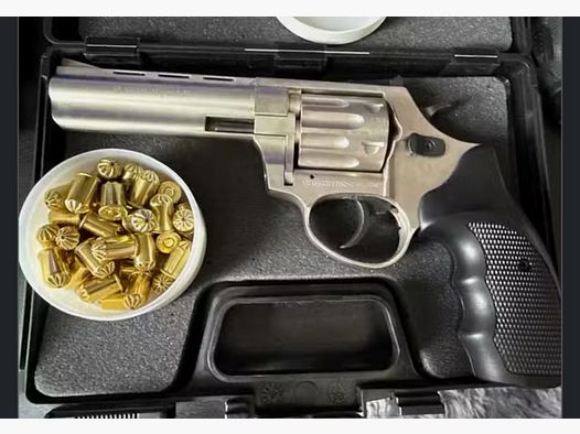 VB Ekol Viper 4,5“ Nickel + 50Schuss P.A.K // Schreckschuss