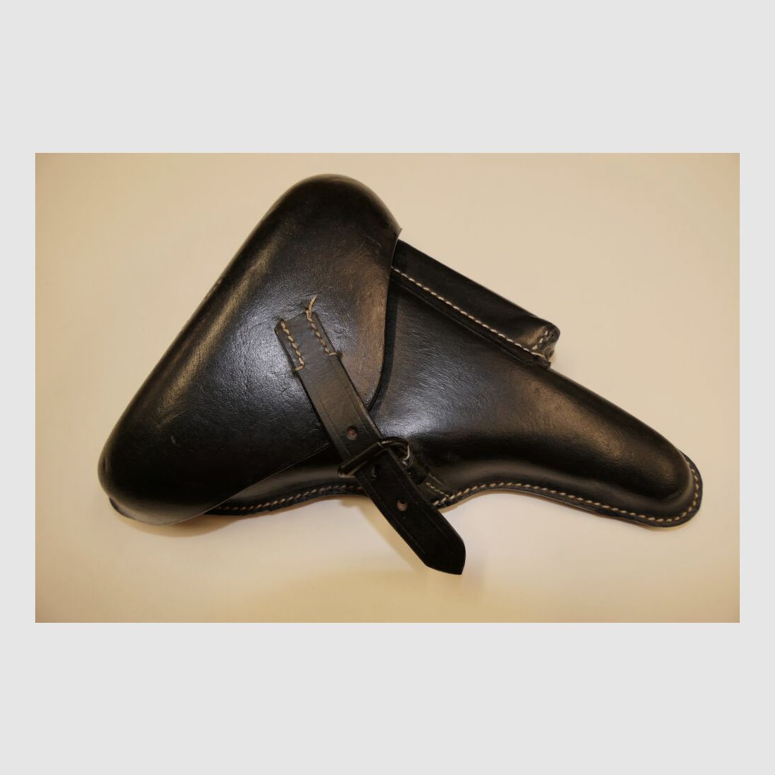 Egleuner GmbH WH Holster MAUSER P08 Luger, Leder Schwarz neufertigung / Reproduktion P.08