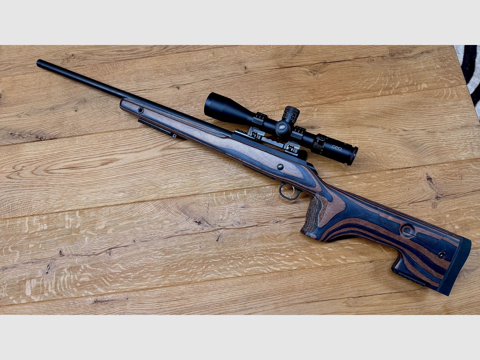 CZ 600+ Range / .308Win / inkl. GPO Spectra 6x 4,5-27x50i & MAK Blockmontage mit Vertikalhebel & Gunwerks Elevate Bipod