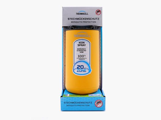 THERMACELL 920219 Mückenabwehrgerät Tischgerät HALO Mini Farbe Zitrus gelb