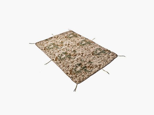 Poncho Liner – Steppdecke – BW Tropentarn (helles Flecktarn / Punkttarn) - 210x150cm + Packsack