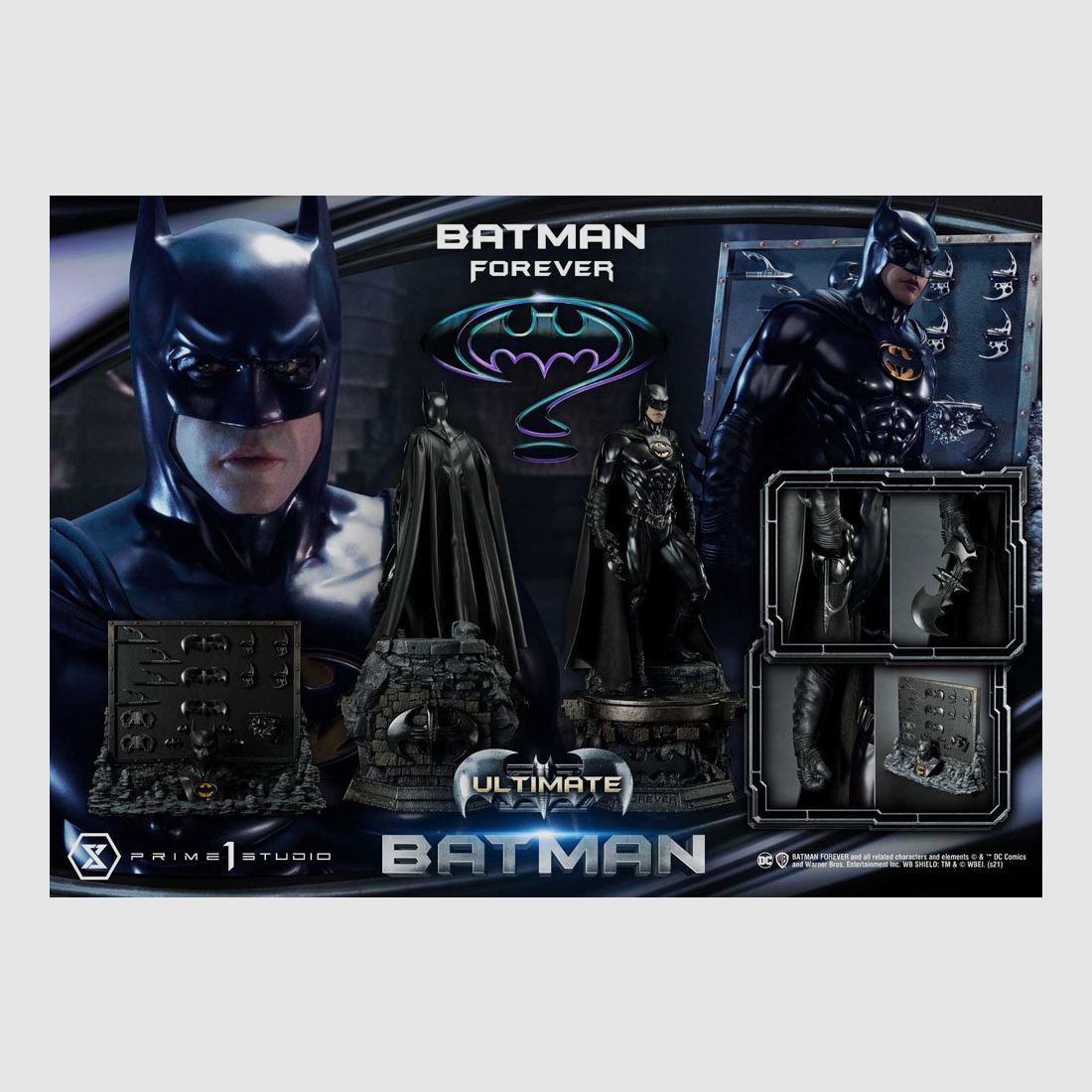 Batman Forever Statue Batman Ultimate Bonus Version 96 cm | 43096