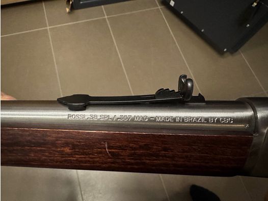 Rossi carabina a leva Puma Classic acciaio inossidabile .357 Magnum ca 80 colpi