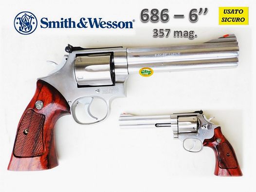 SMITH & WESSON 686 6´´ Kal.357 mag - gebraucht - R.16250