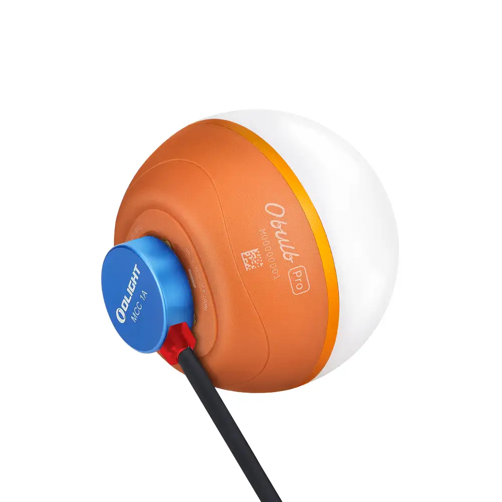 Luz LED portátil con control remoto bluetooth Obulb Pro Olight gris, imagen 18 de 22