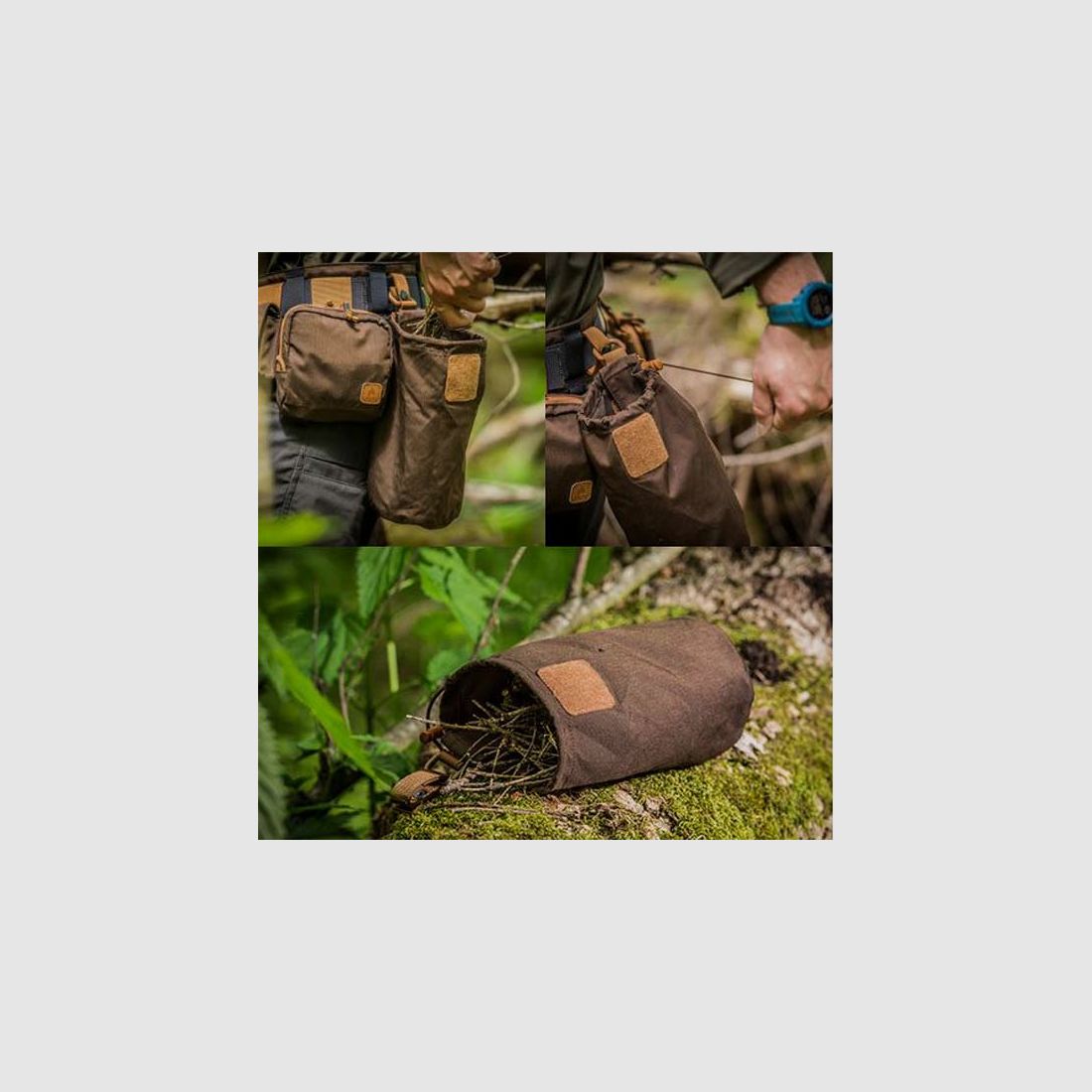 HELIKON-TEX BUSHCRAFT DUMP POUCH SCHWARZ