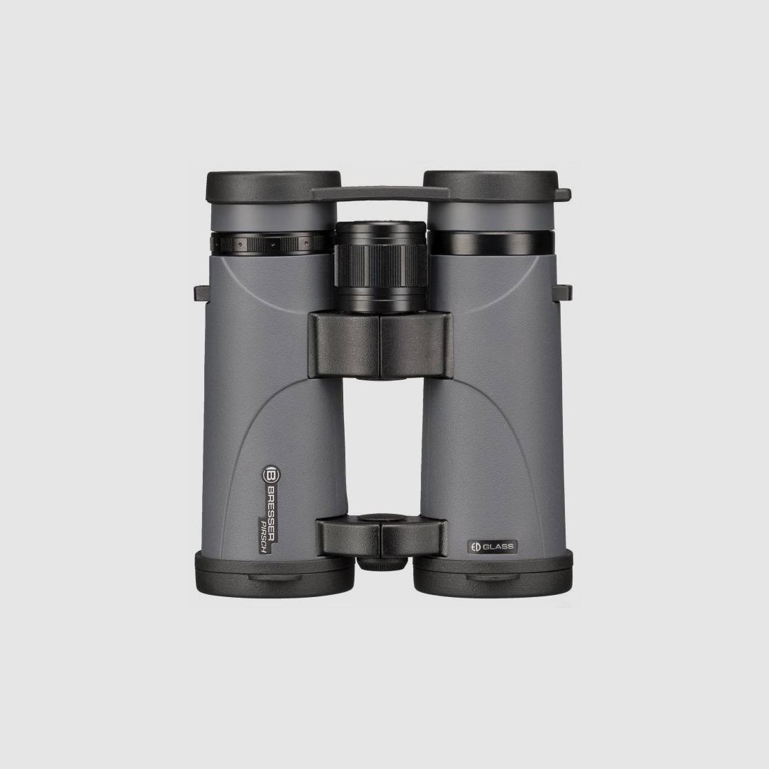 BRESSER 1721043 Pirsch ED 10x42 prismáticos recubiertos de fase con bolsa y correa