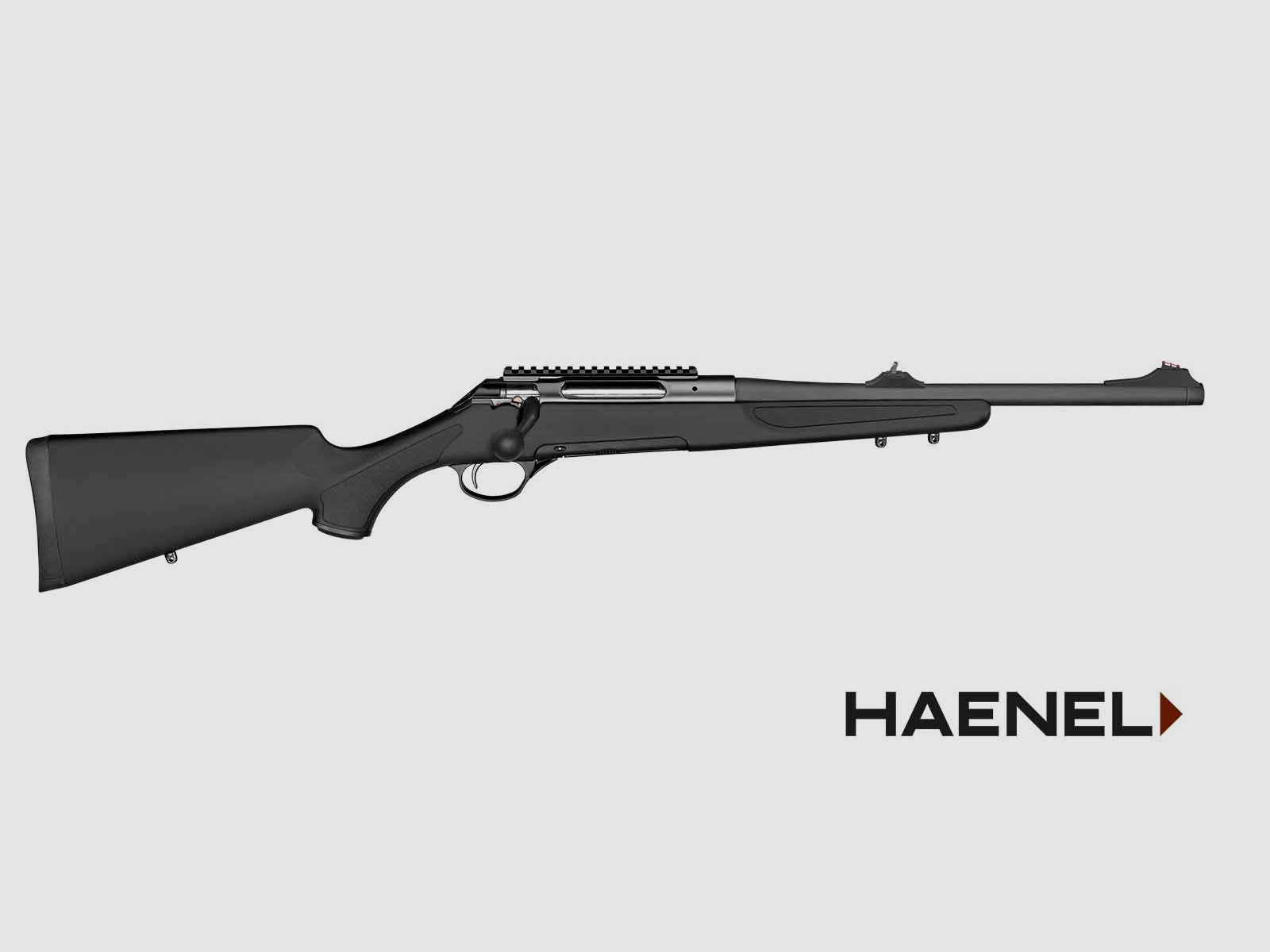 Haenel Jäger 10 Compact Soft Touch Black .308 Win. Repeating Rifle