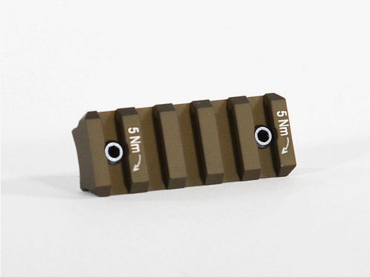Heckler & Koch HKey-Adapter mit Picatinny sandfarben (54 mm lang)