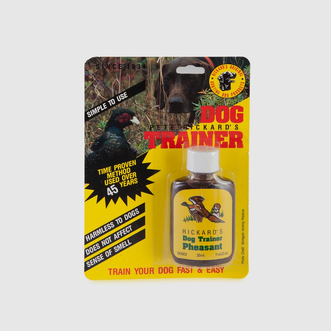 Profumo Dog Trainer Fagiano (Pheasant) per l'addestramento dei cani (PETE RICKARD'S)
