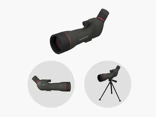 VictOptics SSSL02 20–60×70 Cannocchiale con Treppiede
