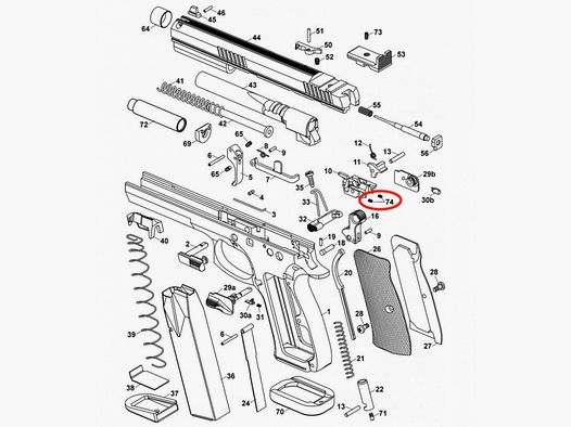 Ejector spring.