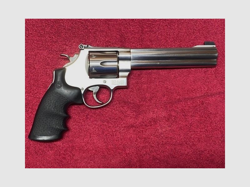 Liquidation de ma collection : Smith & Wesson 6“ Mod. 629-5 Inox, version Dash Cal. .44 Rem Mag, image 2 sur 4