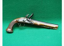 Artax Boutet pistola de percusión, calibre .45 liso, con piel de pez