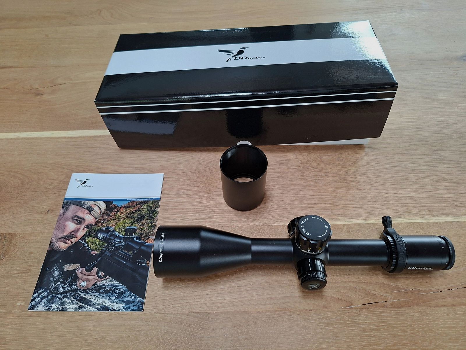 Zielfernrohr DD-Optics 3-30x56 DDMP Mrad Neuwertig