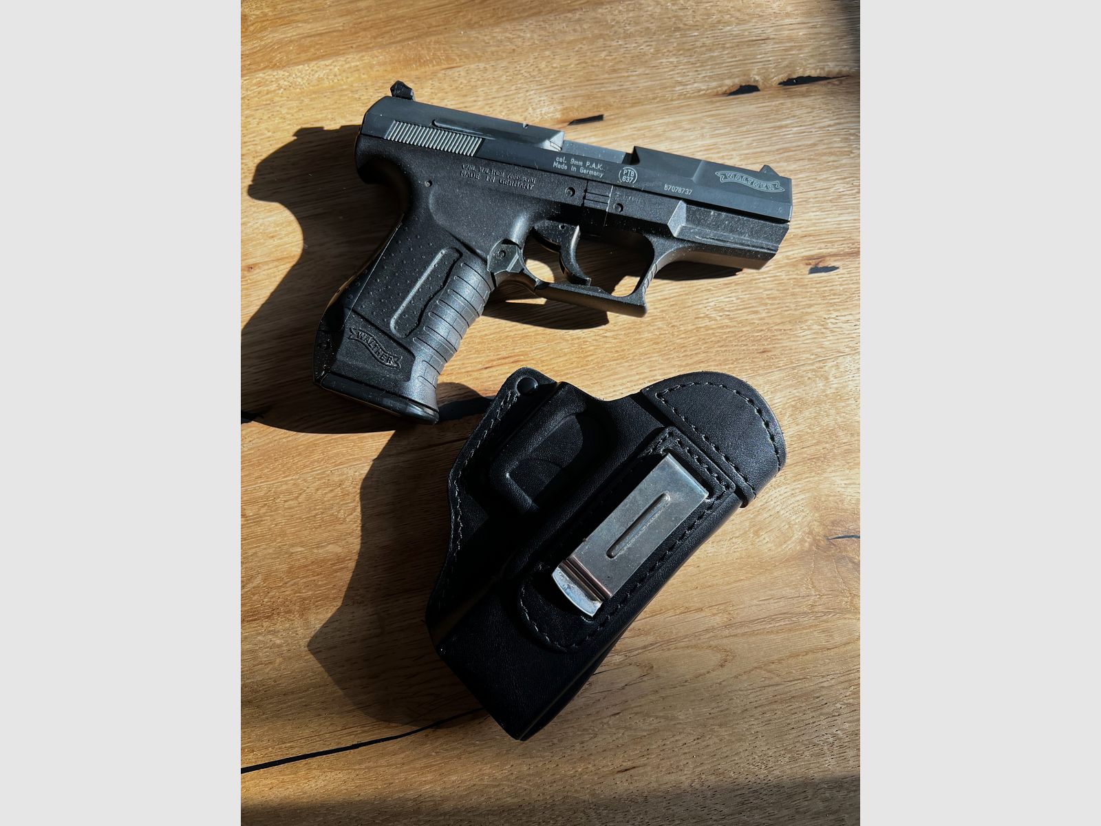 Walther P99 Muy profunda bloqueo de cañón