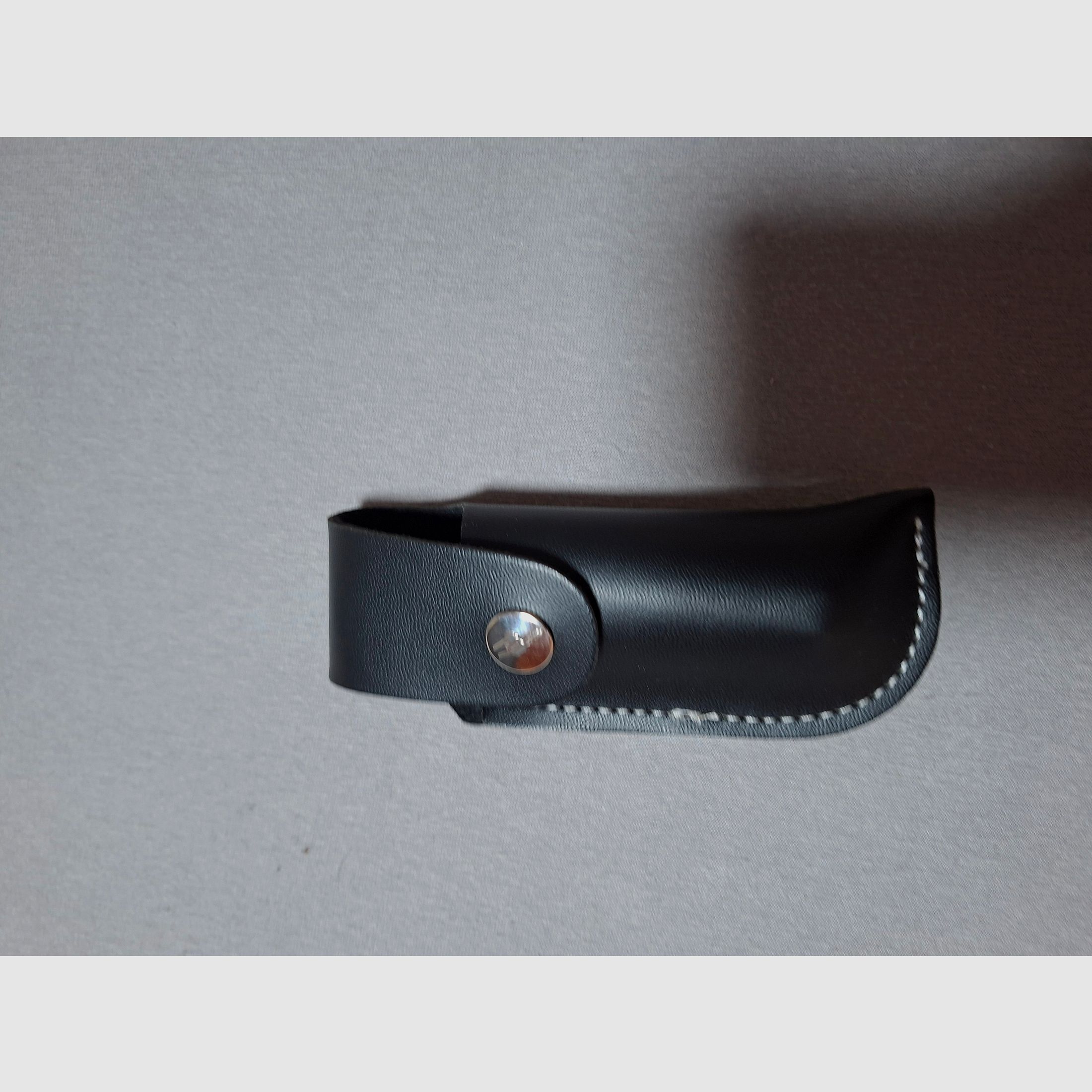 Bergkvist Klappmesser / Taschenmesser met houten handvat + etui
