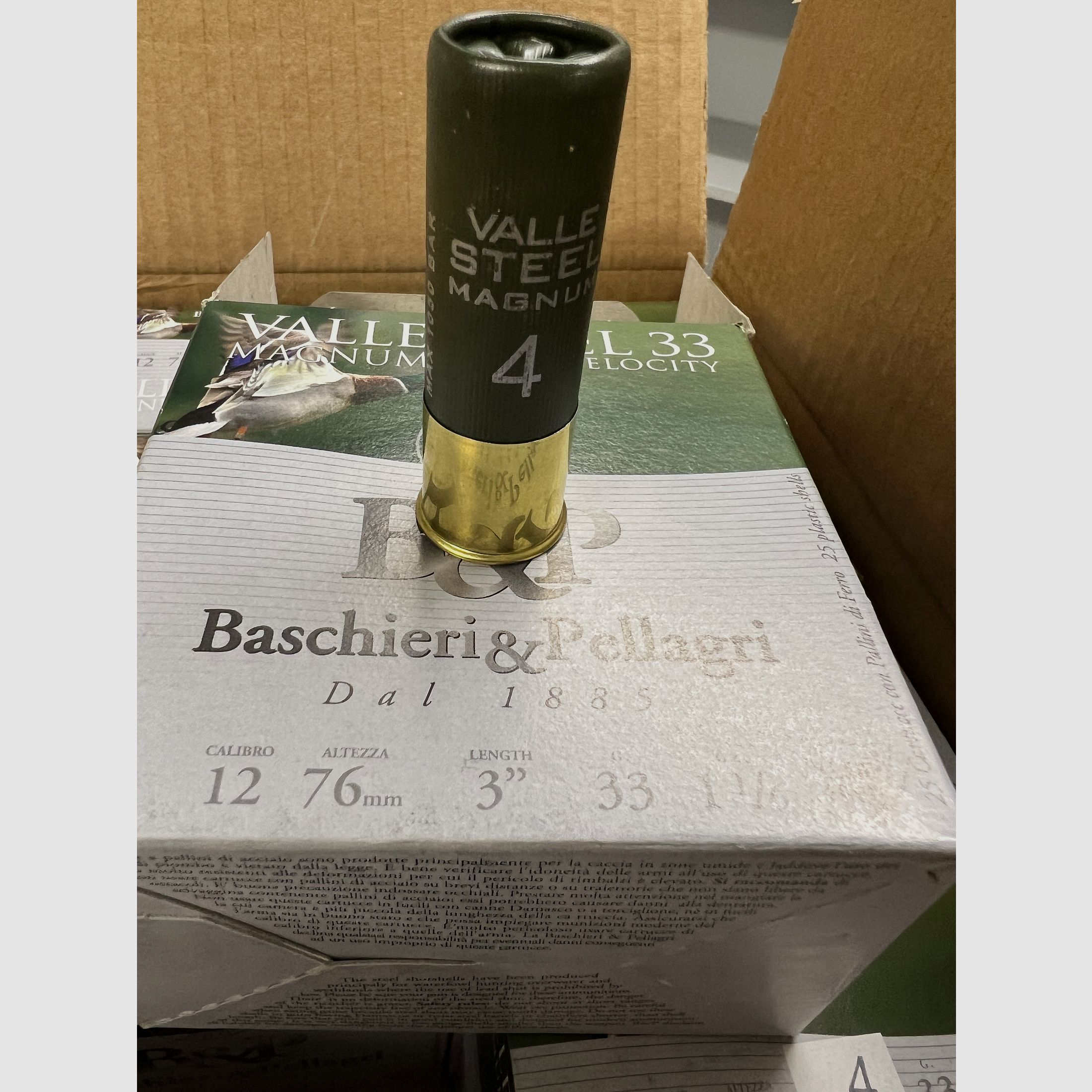 Baschieri & Pellagri Valle Steel *Bleifrei*  HV 12/76 33 g, 3,1 mm
