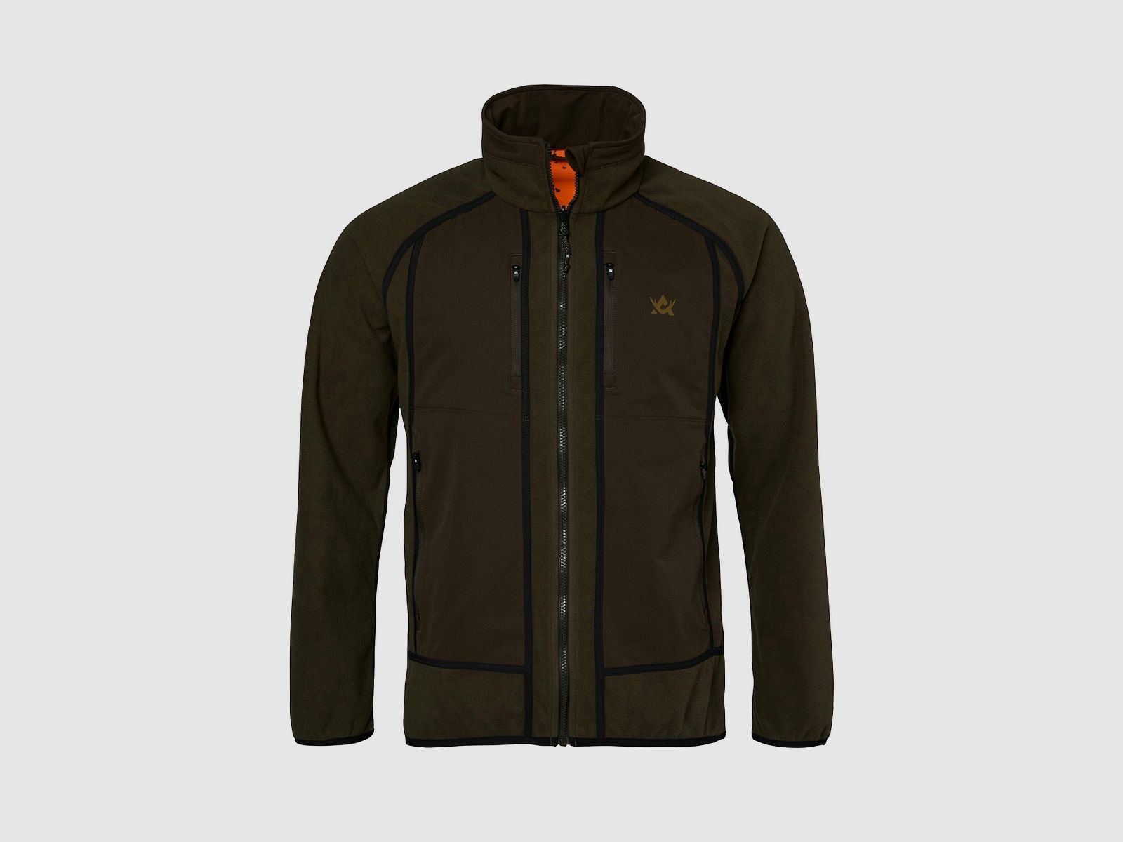 Alaska 1795 Raptor Reversible Jacke Herren Solid Brown/BlindTech Blaze 3XL