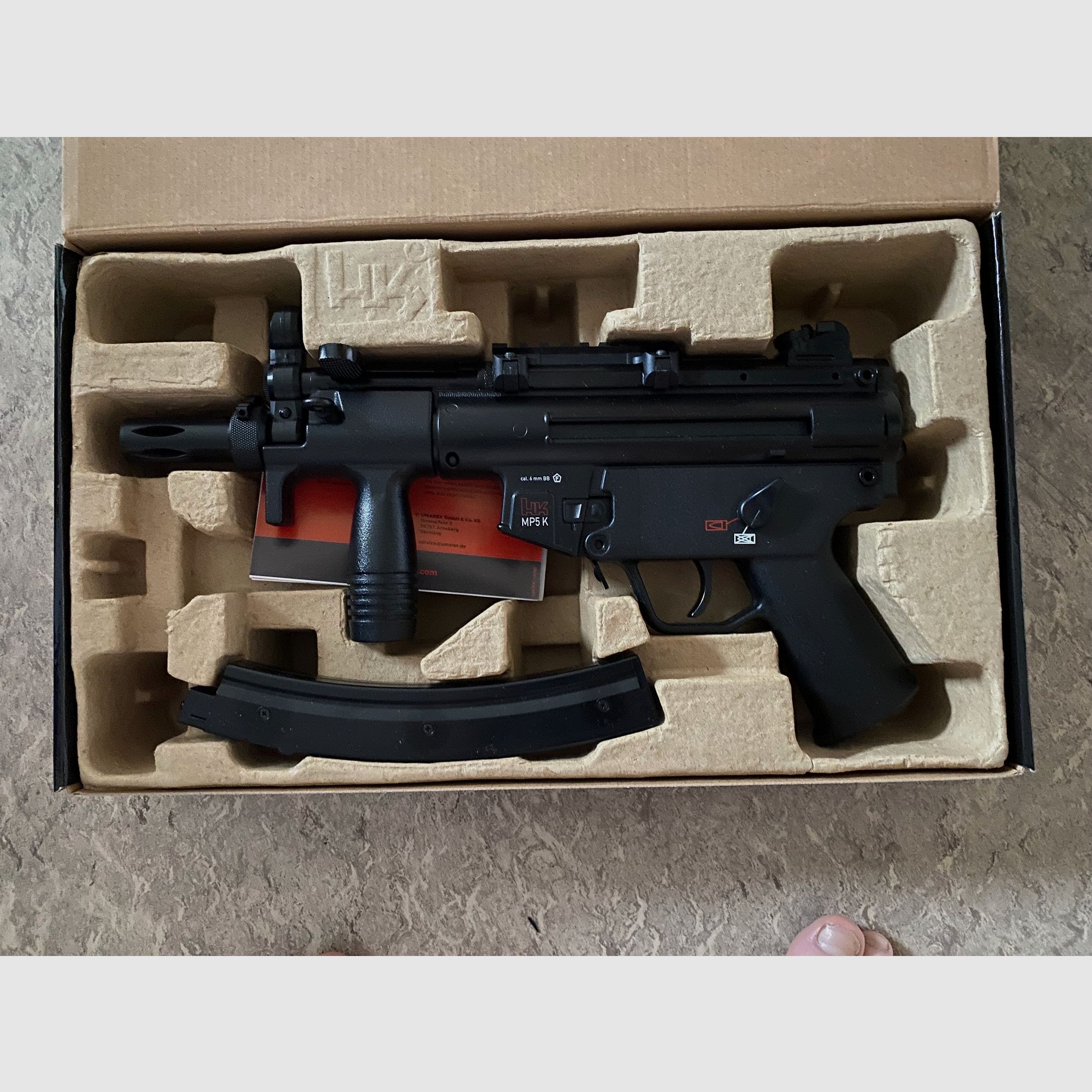 MP5k Gas BB schnell wie neu