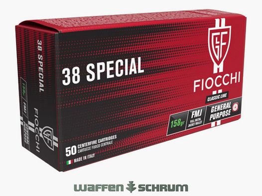 Fiocchi LRN 10,24g - 158gr. .38Special