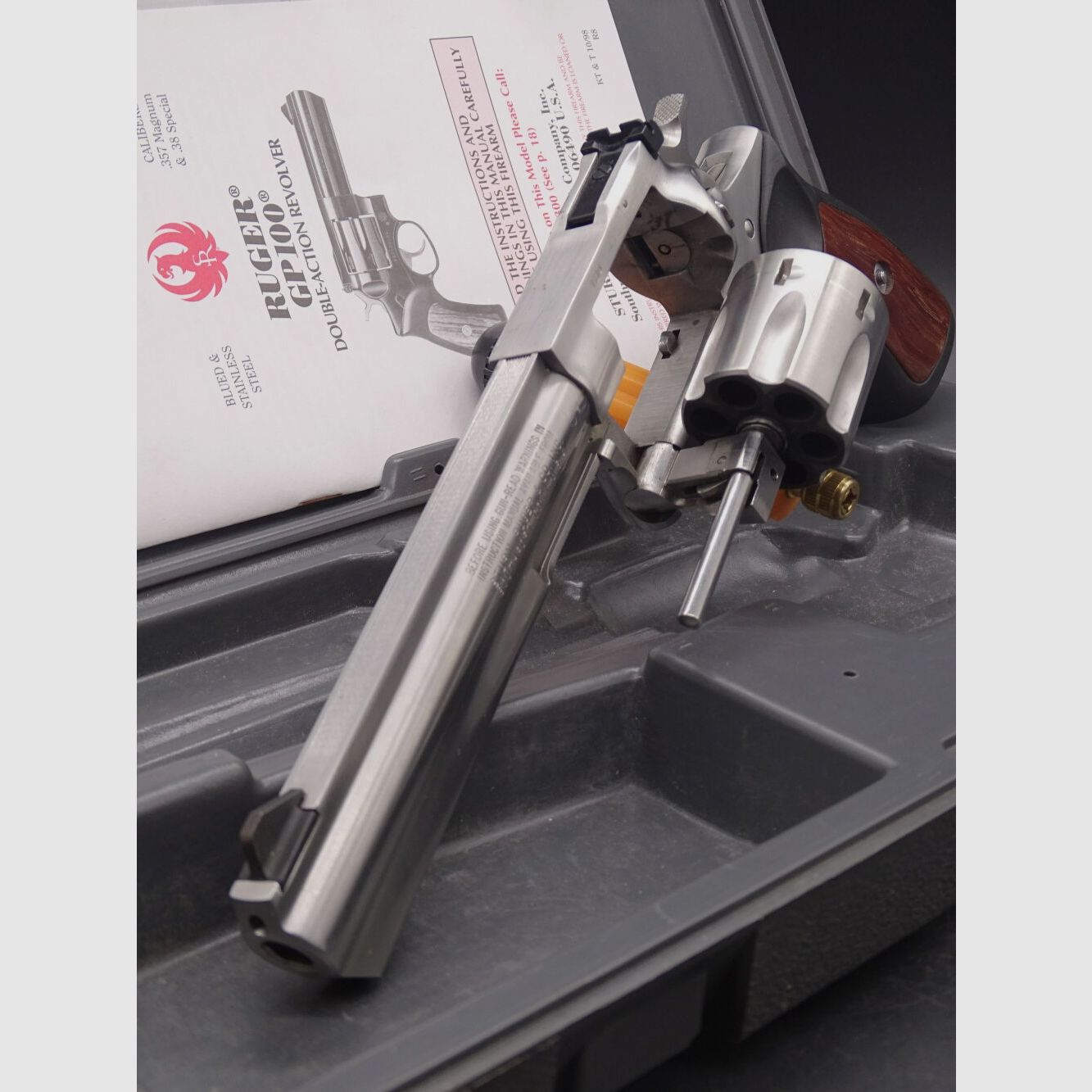 Ruger GP100 Kaliber .357 Magnum 6" GP 100 KGP161 STS