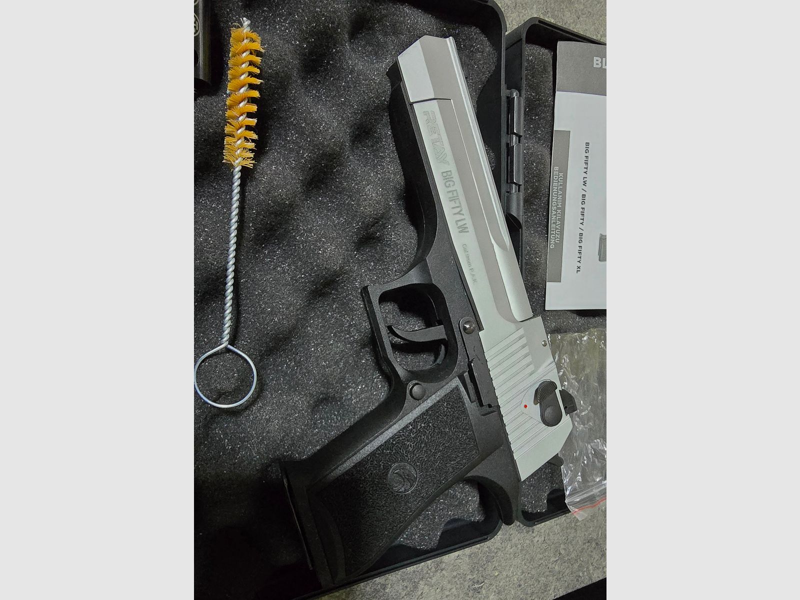 Retay Big Fifty LW Nickel Schreckschuss 9mm PAK 