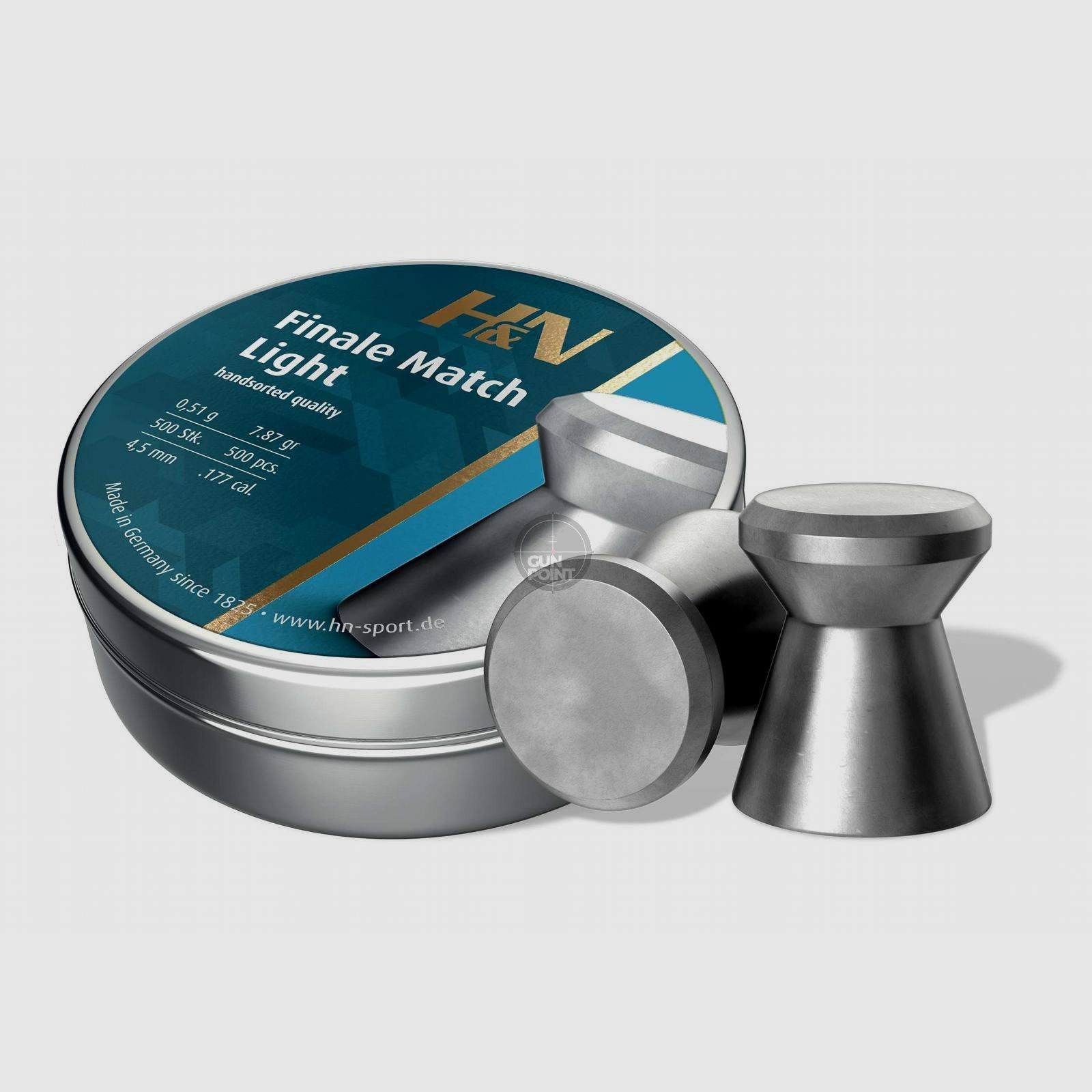H&N Finale Match Light - 4,49mm / .177 kal. - 500 stuks
