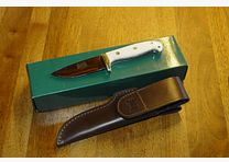 Coltello da caccia ATS34 Mammut-avorio Nuovo