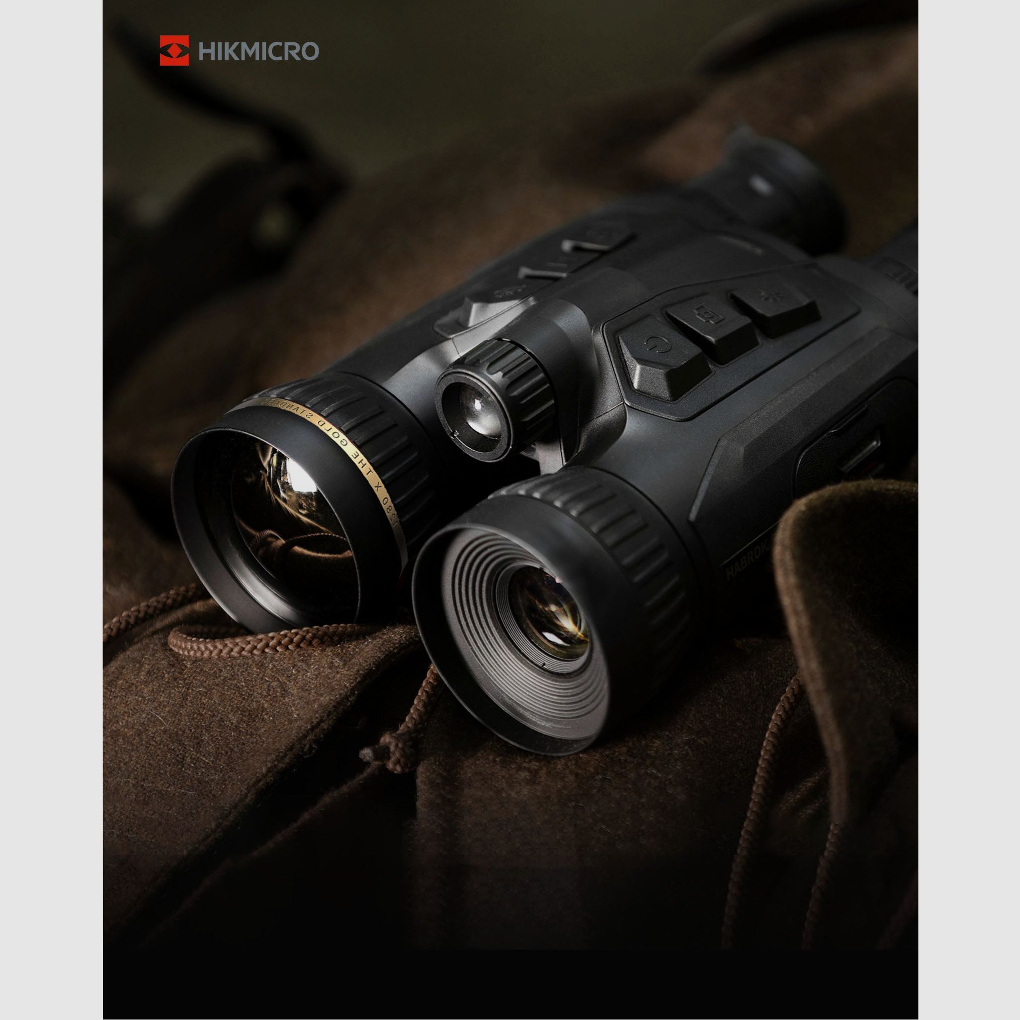 HIKMICRO HABROK Pro HX60LS Binocolo Multispettrale con Sensore Termico 1280 e Telemetro Laser