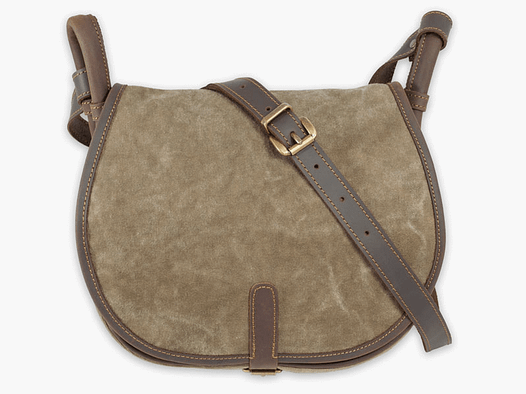 Universaljagdtasche Leder/Canvas – Groß