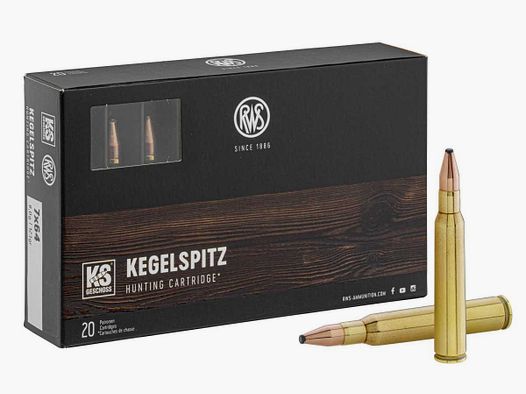 RWS 7x64 Pointe conique KS - 162 gr / 10.5 g