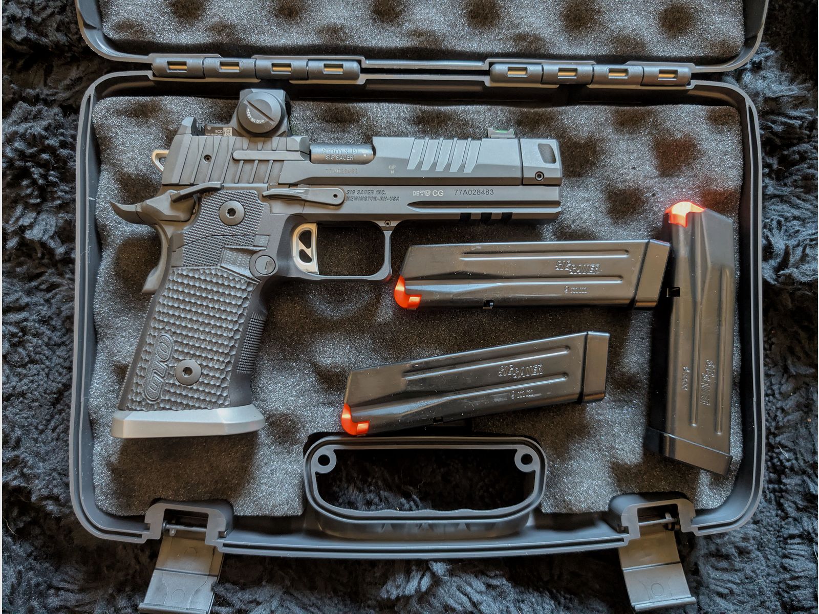 Sig Sauer P211 GTO  Gesamtpaket