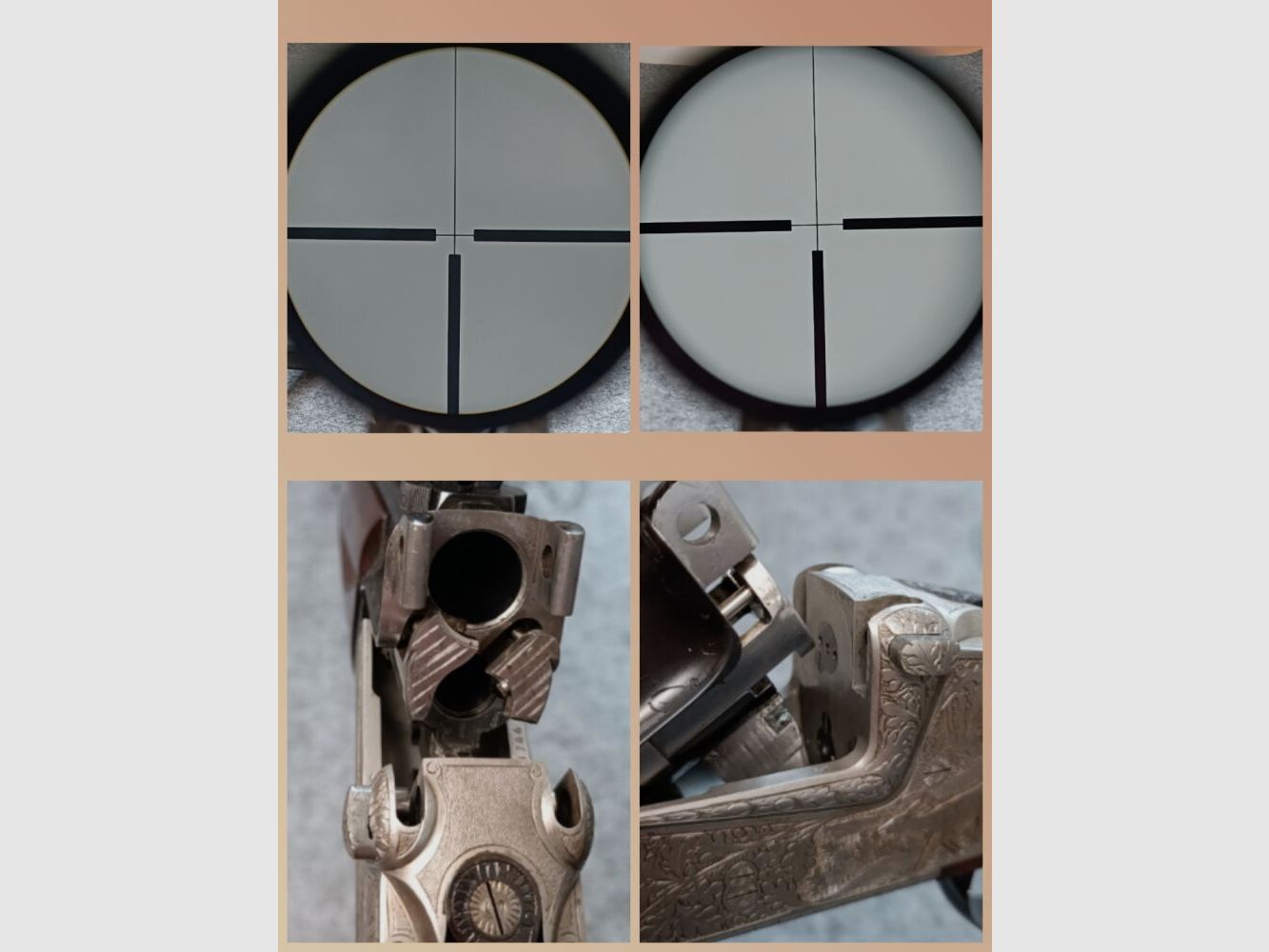 Josef Just Ferlach - Max Ern Leverkusen Bockbüchsflinte mit zwei ZF Hensold + Schmidt Bender