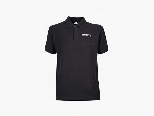 Cotton Security Polo Black CityGuard