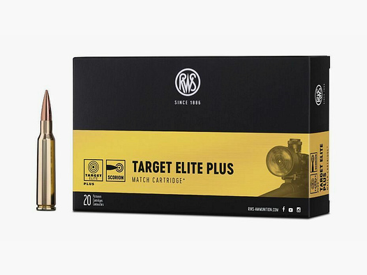 RWS TargetEliPlus 9,3g/143grs à20 6,5x55 SE