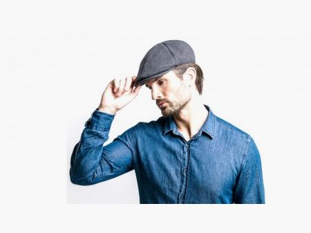 MCS graue Wollmütze