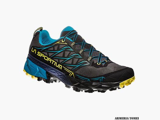 LA SPORTIVA – HERREN – AKYRA Carbon / Tropic Blue