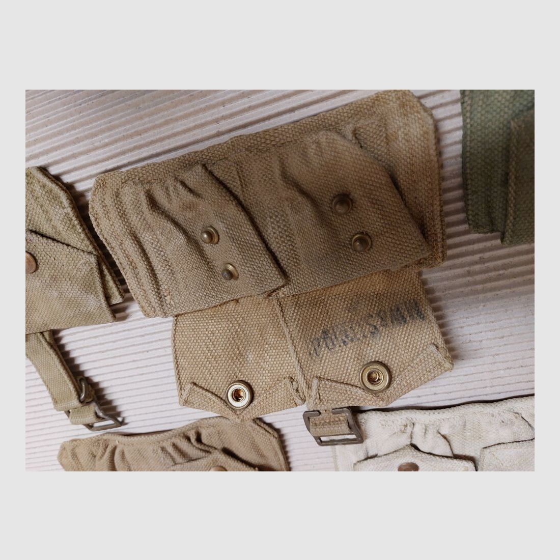 Enfield British Smle Lee Enfield No1 MKIII cartridge bag, magazine pouch