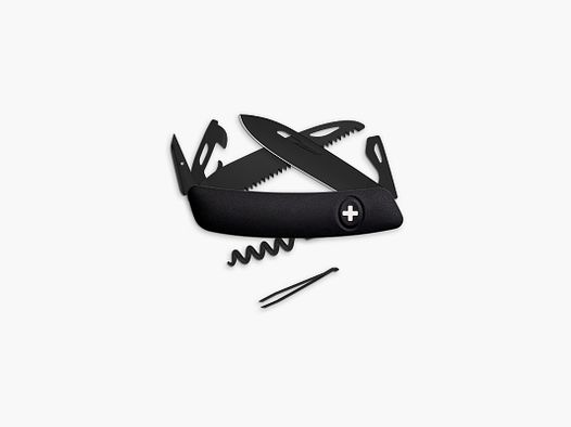 Zwitserse Mes Swiza D05 Allblack Zwart - ZD05ABN