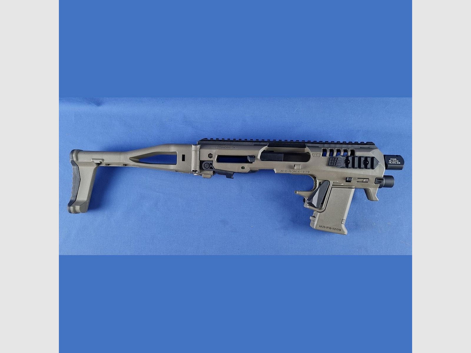 CAA Micro Gen. 4X Vert pour Glock 17 / 19 / 19x / 22 / 23 / 31 / 32 / 45, image 2 sur 10